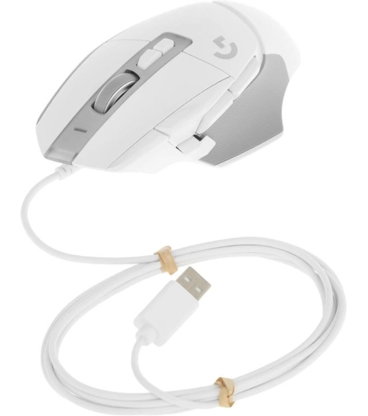 Мышь проводная Logitech G502 X белый, 25600 dpi, USB, кнопки - 13