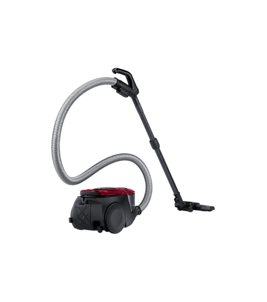 Пылесос Samsung VC18M31A0HP/EV бордовый/черный, 380/1800 Вт, уборка сухая, пылесборник контейнер 2 л