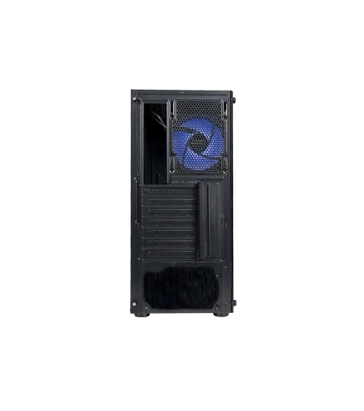Компьютерный корпус ATX Eurocase A31 ARGB черный без БП закаленное стекло USB 3.0