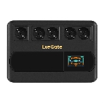 Источник бесперебойного питания ExeGate NEO Smart BU-800.LCD.AVR.5SH 800VA/480W, цветной LCD-дисплей, AVR, 5*Schuko, черный, фото6