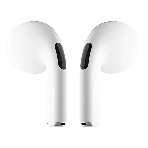 Наушники TWS ViBE BT 0100 'Back off' белый, вкладыши, Bluetooth, сенсорное управление, до 4 ч, фото3