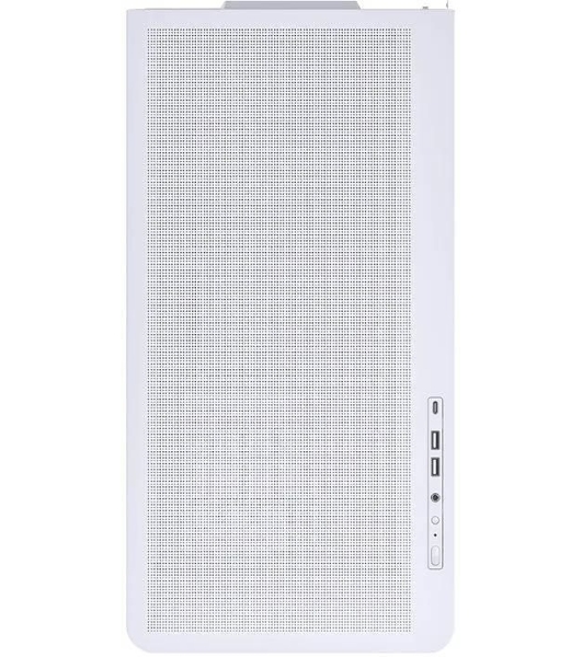 Корпус без блока питания JONSBO D300, Mini-Tower, TG, no fan, 2xUSB-A 3.2 + 1xUSB-C 3.2, mATX, mITX White