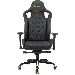 Кресло игровое Knight TITAN черный ромбик эко.кожа с подголов. крестовина металл, фото12