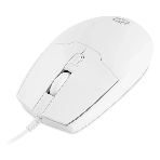 Мышь проводная Oklick 147M белый, 2000 dpi, USB, кнопки - 4, фото 1