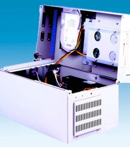Компьютерный корпус промышленного компьютера, 6 слотов Advantech IPC-6806-25F, 250W PSU, Отсеки:(1*3.5';int, 1*3.5';ext)