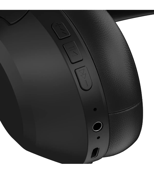 Беспроводные/проводные наушники Defender FreeMotion B490 черный, накладные, Bluetooth + проводной, складная конструкция, микрофон, до 14 ч