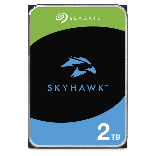 Жесткий диск HDD Seagate SkyHawk 2Tb SATA 5400 rmp 6Gb/s 256Mb 3.5' 1 year warranty (replacement ST2000VX008, ST2000VX015, WD23PURZ, ST2000VM003)