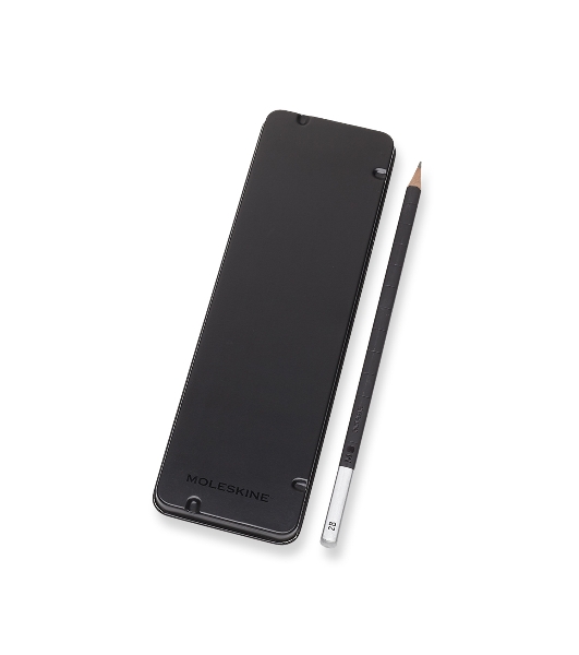Набор карандашей чернографитных Moleskine DRAWING SET EW7P05GPHA мет.кор. 5 кар.H/HB/2B/4B/6B
