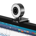 Веб-камера ExeGate eStudio EW-721 2560x1440, 30 кадр/с, USB Type-A, микрофон (2 шт, шумоподавление), автоматическая фокусировка, автоосвещение, универсальное крепление, фото2