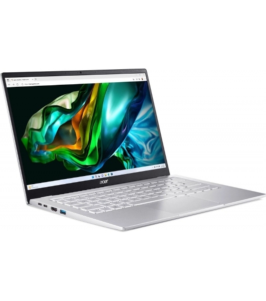 Ноутбук Acer Swift Go 14SFG14-41 Ryzen 7 7730U/16Gb/SSD 1Tb/14';/FHD/IPS/Win 11/Silver (NX.KG3CD.002)