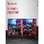Монитор 27' Bloody MN270F IPS 1920x1080, 180 Гц, 1 мс, 16:9, 300 кд/м², 2xHDMI, 1xDP, 1x3.5 мм, черный, фото4