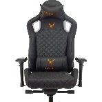 Кресло игровое Knight TITAN черный ромбик эко.кожа с подголов. крестовина металл, фото13