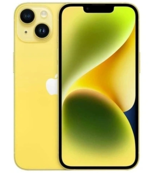 Смартфон Apple iPhone 14 256Gb, 6Gb, желтый
