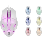 Мышь проводная Defender Host MB-982 белый, 1000 dpi, USB, кнопки - 3, фото2