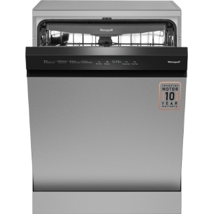 Посудомоечная машина Weissgauff DW 6038 X Inverter, нержавеющая сталь, 59.8 см, 14 компл., сушка конденсационная, 49 дБ, класс A++
