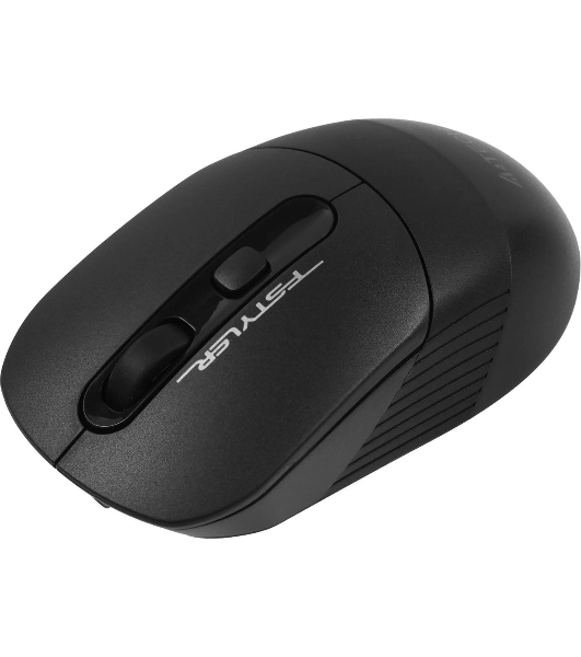 Мышь беспроводная A4Tech Fstyler FB10C черный, 2000 dpi, радиоканал, Bluetooth, USB, кнопки - 4