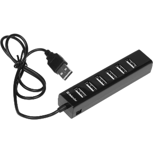 USB-концентратор Defender Quadro Swift, USB 2.0, USB 7 портов, USB