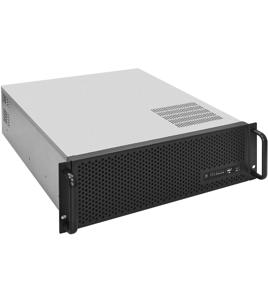 Серверный корпус ExeGate EX293921RUS Pro 3U450-09 (RM 19', высота 3U, глубина 450, БП 1000ADS, USB)