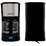 Кофеварка капельного типа Endever Costa-1044, мощность 800 Вт, -стальной/черный, объем 1,5л, LCD дисплей, по 4 шт/уп, фото3