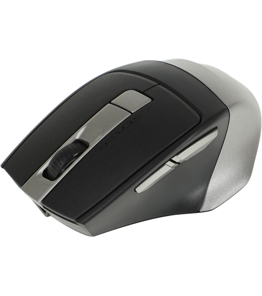 Мышь беспроводная A4Tech Fstyler FB35C серый/черный, 2000 dpi, радиоканал, Bluetooth, USB, кнопки - 6