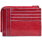 Чехол для кредитных карт Piquadro Blue Square PU1243B2R/R красный натур.кожа, фото3