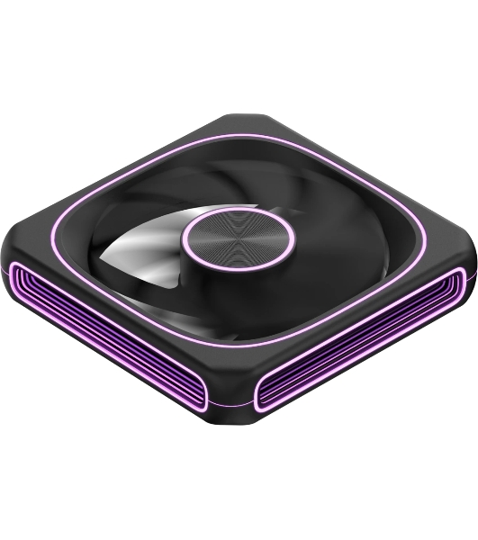 Вентилятор для корпуса Formula Air Fusion 1 BK Reverse ARGb 120х120x28 черный 4-pin 35.97дБ (упак.:1шт) (AIR FUSION 1 BK REVERSE) Ret