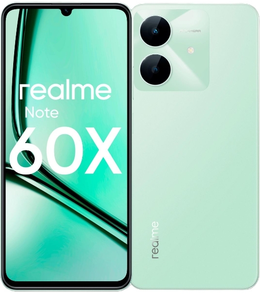 Смартфон Realme Note 60х RMX3938 4/128Gb зеленый