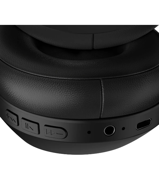 Беспроводные/проводные наушники Defender FreeMotion B490 черный, накладные, Bluetooth + проводной, складная конструкция, микрофон, до 14 ч