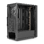Компьютерный корпус Miditower ExeGate EVO-9211 (ATX, без БП, с окном, 2хUSB+1хUSB 3.0, HD аудио, черный, 1 вент. с RGb подсветкой), фото9