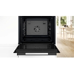 Духовой шкаф электрический Bosch HJA737BR0 Serie 4, 60 см, 76 л,нержавеющая сталь, Auto Pilot 10, 3D Hotair,класс энергоэффективности А, 7 режимов, LCD-дисплей, галогенное освещение, самоочистка EcoClean,проволочные направляющие, фото4