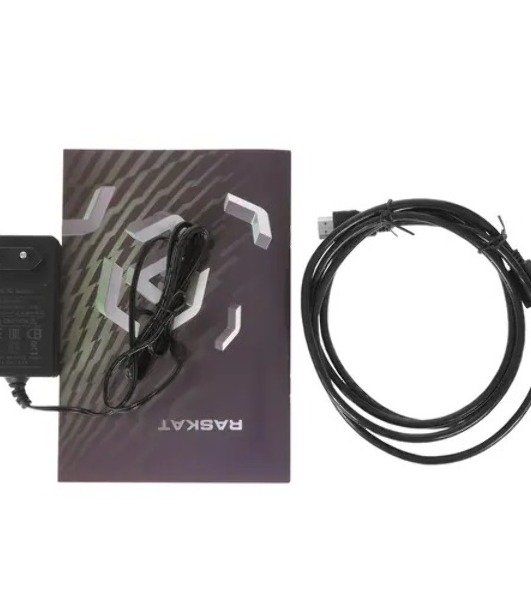 Монитор 23.8' Raskat I24F10DAP IPS 1920x1080, 100 Гц, 5 мс, 16:9, 250 кд/м2, 1xVGA, 1xHDMI, 1хDP, 2x3 Вт, черный