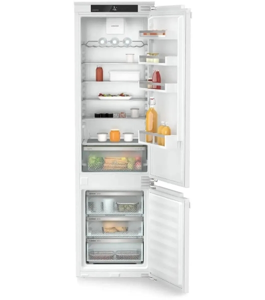 Встраиваемый холодильник Liebherr Pure, ниша 194 см, EasyFresh, МК NoFrost 3 контейнера, сенсорный дисплей Touch, door-on-door.