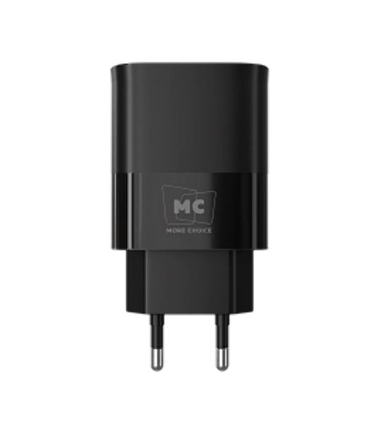 Сетевое зарядное устройство MORE CHOICE (4620202553454) NC67 СЗУ 1Type-C 3.0A PD 20W, черный
