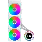Система жидкостного охлаждения Lian-Li HydroShift II LCD-C 360CL ARGB Soc-AM5/AM4/1700/1851 белый 4-pin 31dB Al+Cu LCD Ret (G89.GHS2LCD36RW.R0), фото 1