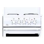 Плита электрическая Flama AE 1409 W белый, конфорок 4 электрических, духовка 50 л, 50 см x 85 см x 60 см, фото2