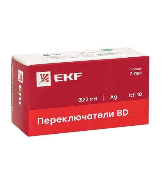 Кнопка BA31 с подсветкой 230В зел. NO IP65 PROxima EKF xb2-bw31-230-65