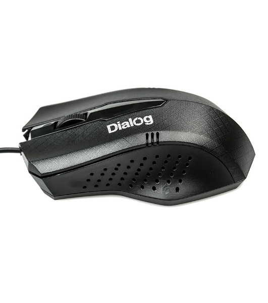 Мышь проводная Dialog Pointer MOP-09U черный, 800 dpi, USB, кнопки - 3