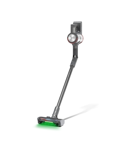 Пылесос вертикальный BQ VCA1005W Aqua Pro PREMIUM серый, питание от аккумулятора, 220 Вт, уборка сухая/влажная, пылесборник 0.5 л