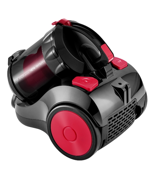 Пылесос Centek CT-2529 красный/черный, 350/2000 Вт, уборка сухая, пылесборник контейнер 2 л