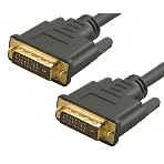 Кабель 5bites APC-096-020 DVI M/DVI M (24+1) double link, зол.разъемы, ферр.кольца, 2м., фото 1
