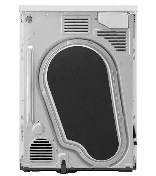 Сушильная машина LG DC90V3V6W белый, 9 кг, сушка - тепловой насос, программ - 14, 60 x 85 x 66 см