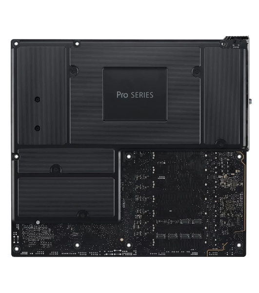 Материнская плата ASUS Pro WS WRX90E-SAGE SE, sTR5, AMD WRX90, 8xDDR5, 4xSATA, 4xM.2, 6xPCI-E 5.0 x16, 1xPCI-E 5.0 x8, 1xVGA, 2xMiniDP, 3x 10Gb LAN, 6xUSB-A 3.2 Gen 2, 1xUSB-A 2.0, 2xUSB-C USB4, 2x3.5 мм, 5.1, SSI EEB