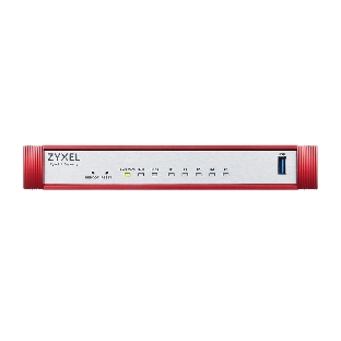 Межсетевой экран Zyxel USG FLEX 50HP, 1xRJ-45: 1G PoE+ (LAN/WAN), 4xRJ-45: 1G (LAN/WAN), 1xUSB3.0 **