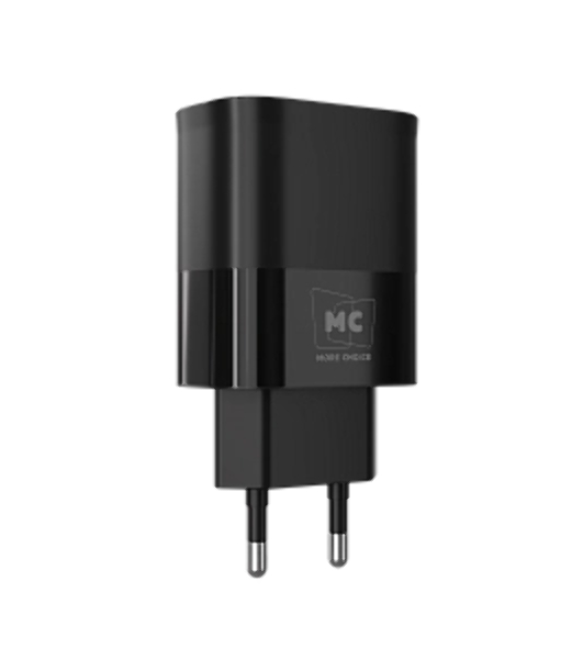 Сетевое зарядное устройство MORE CHOICE (4620202553454) NC67 СЗУ 1Type-C 3.0A PD 20W, черный