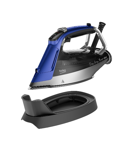 Утюг Beko SPA 9130 B черный/синий, 3000 Вт, 55 г/мин, 280 г/мин, 350 мл