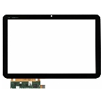 Сенсорное стекло (тачскрин) для Motorola Xoom MZ600 MZ604 MZ606, черное, фото 1
