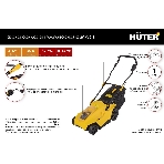 Газонокосилка аккумуляторная Huter CLM-36 Li, 36 В, 4 Ач, фото10