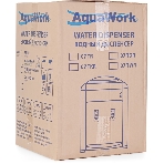 Кулер для воды Aqua Work 0.7-TKR, верхняя загрузка, нагрев 97 °С, без охлаждения, белый/черный, фото4