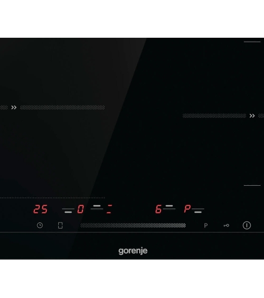 Встраиваемые индукционные панели Gorenje ISC645BSC Вид: индукционная, Тип установки: независимая, : черный, Материал варочной поверхности: стеклокерамика, Общее число конфорок: 4