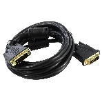 Кабель 5bites APC-096-020 DVI M/DVI M (24+1) double link, зол.разъемы, ферр.кольца, 2м., фото2